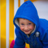 Playing at the Playground at Jack Seaton Park
