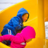 Playing at the Playground at Jack Seaton Park