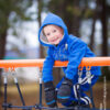Playing at the Playground at Jack Seaton Park