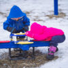 Playing at the Playground at Jack Seaton Park