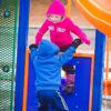 Playing at the Playground at Jack Seaton Park