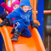 Playing at the Playground at Jack Seaton Park