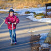 Scootering at Carburn Park