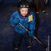 First Skate on the Backyard Rink