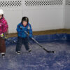 First Skate on the Backyard Rink
