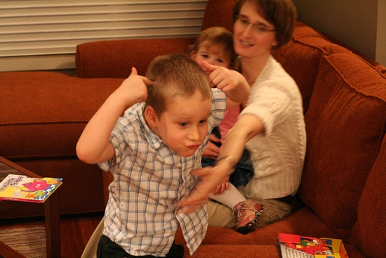 Monkey Nolan\n(Dinner with the Roney's at Monica's)