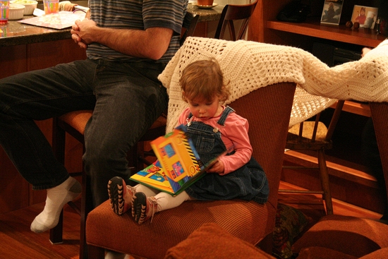 Story Time\n(Dinner with the Roney's at Monica's)