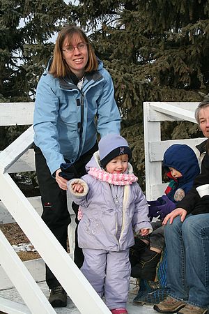 Going for a Hayride\n(Agrium Christmas Party 2006)