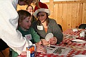 Making an Angel with Maxime\n(Agrium Christmas Party 2006)