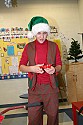 Santa's elves know how to make ballon animals.\n(Esso Christmas Party 2006)