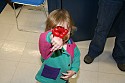 A ladybug balloon from Santa's Elves\n(Esso Christmas Party 2006)