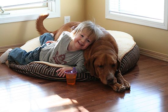 Melanie and Fergus Hanging Out