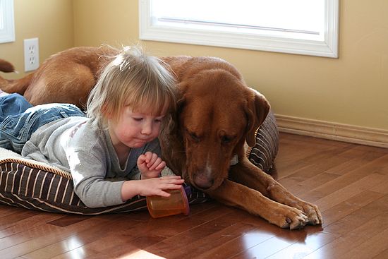 Melanie and Fergus Hanging Out