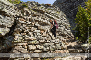 Hiking to Lake Oesa near Lake O'Hara