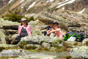 Hiking to Lake Oesa near Lake O'Hara