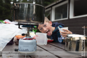 Breakfast Lake O'Hara Campground