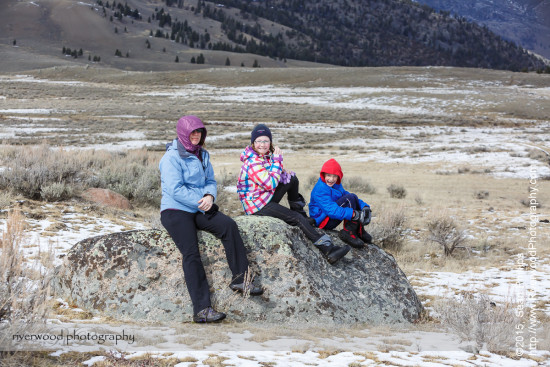 Hiking near the Black Tail Ponds in Yellowstone National Park