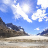 Athabasca Glacier at Columbia Icefields