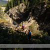 Waterfall on the North Saskatchewan River at the Big Bend
