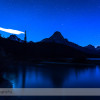 Night Sky over Waterfowl Lakes