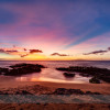 Sunset at Kamaole Beach Park III in Hawaii