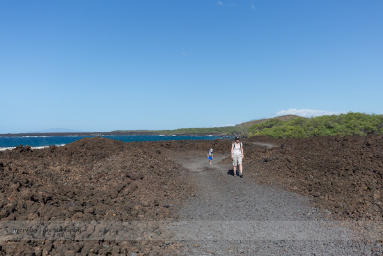 Hiking the Lava Fields at the South End of Maui