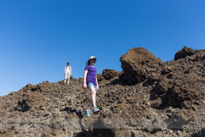 Hiking the Lava Fields at the South End of Maui