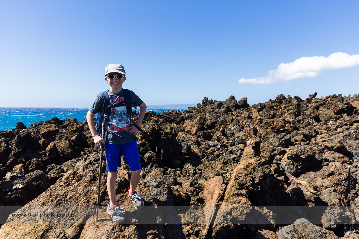 Hiking the Lava Fields at the South End of Maui