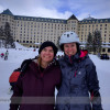 Skating at Chateau Lake Louise