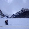 Skating at Chateau Lake Louise