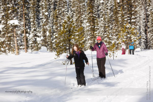 Cross Country Skiing at Lake Louise