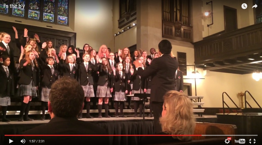 CGS Choir Sings I's the B'y