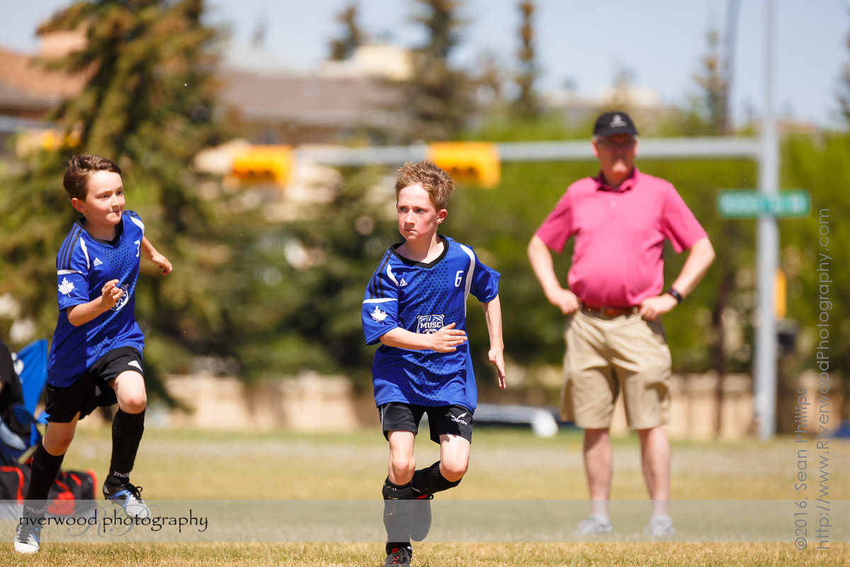 Andrew's U10 Soccer Game