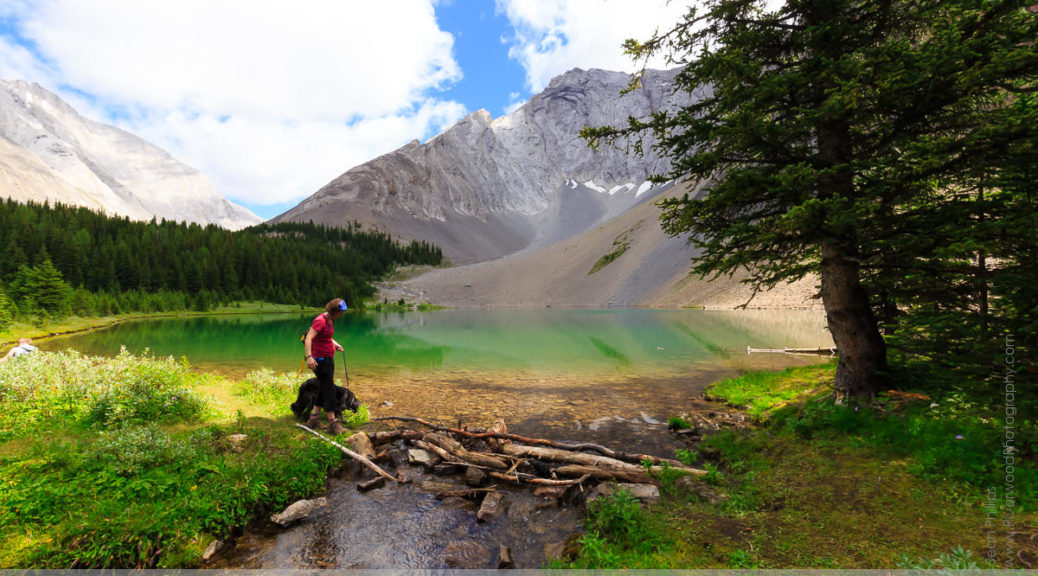 Hiking to Rummel Lake in Kananaskis